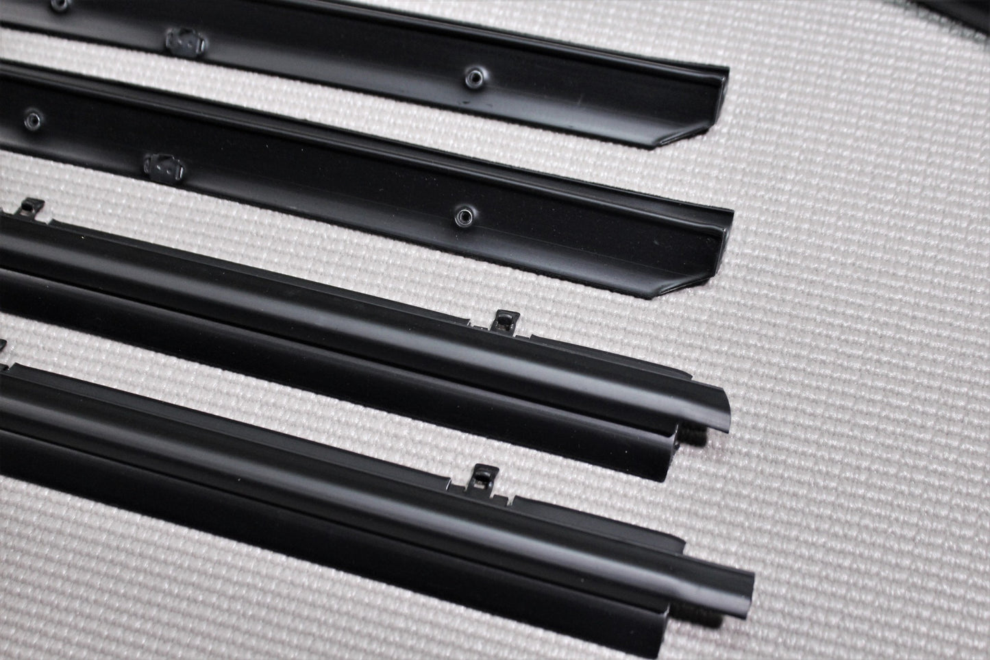 1982-1994 CHEVROLET S10 PICKUP BLAZER GMC S15 DOOR WINDOW FELT RUN CHANNEL SET