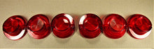 1964 CHEVROLET IMPALA TAIL & BACKUP LIGHT LAMP LENSES COMPLETE SET OF 6 NEW