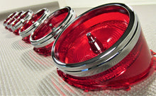 1965 CHEVROLET IMPALA REAR TAIL LAMP & BACKUP LIGHTS LENS SET NEW