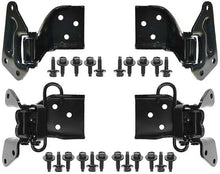 1967-68 Mustang, Cougar; Upper and Lower Door Hinge Kit; with Hardware