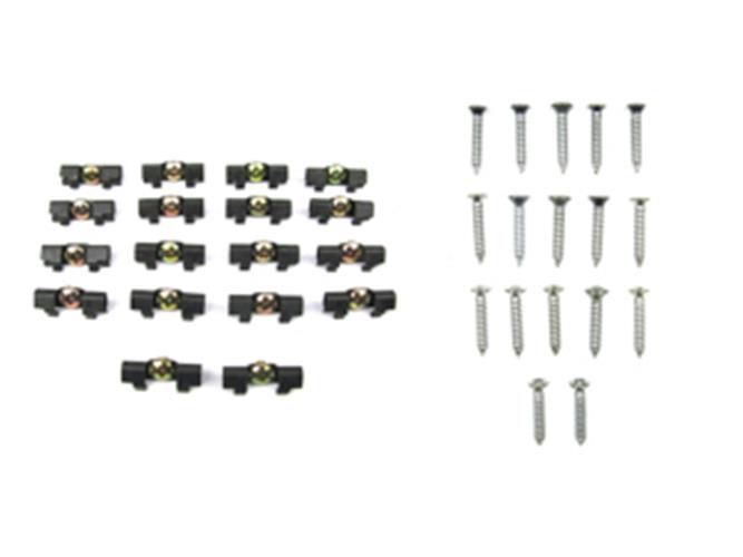 1963 - 1963 DODGE - 330 - 2 DOOR HARDTOP MOLDING CLIP KIT