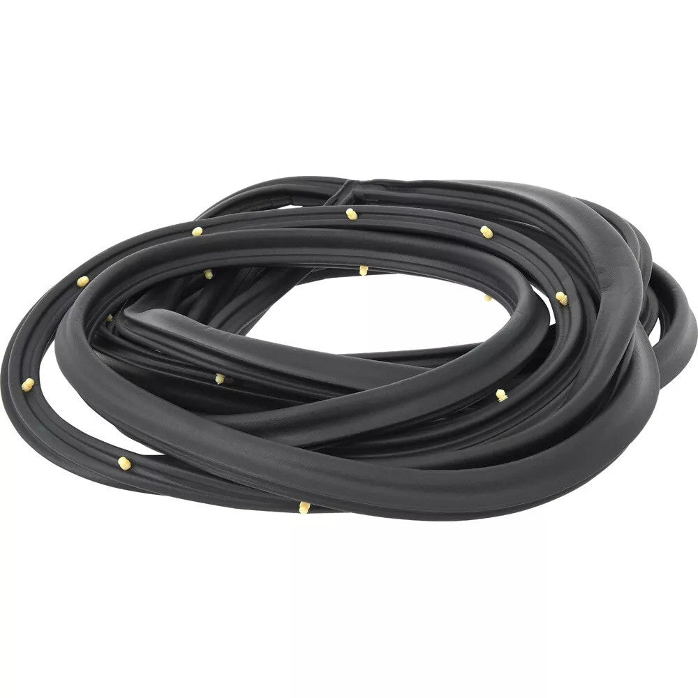 1968-72 CHEVY II, NOVA, VENTURA; DOOR FRAME SEAL WEATHER STRIPPING 2 DOOR, PAIR;