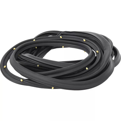 1968-72 CHEVY II, NOVA, VENTURA; DOOR FRAME SEAL WEATHER STRIPPING 2 DOOR, PAIR;