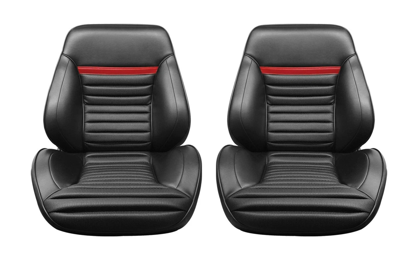 1969 Mustang Mach 1 Touring II Assembled Reclining Bucket Seats - Any Color