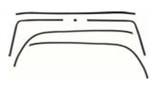 1968 Camaro Coupe All Interior 1968 Firebird Standard Interior Headliner Molding