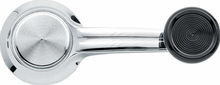 1967 Chevrolet and GMC Car and Truck Window Crank Handle; with Black Knob; Each