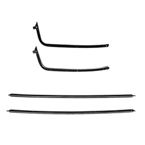 1970 - 1972 Chevrolet - Chevelle - 2 Door Coupe 4pc Beltline Molding Kit